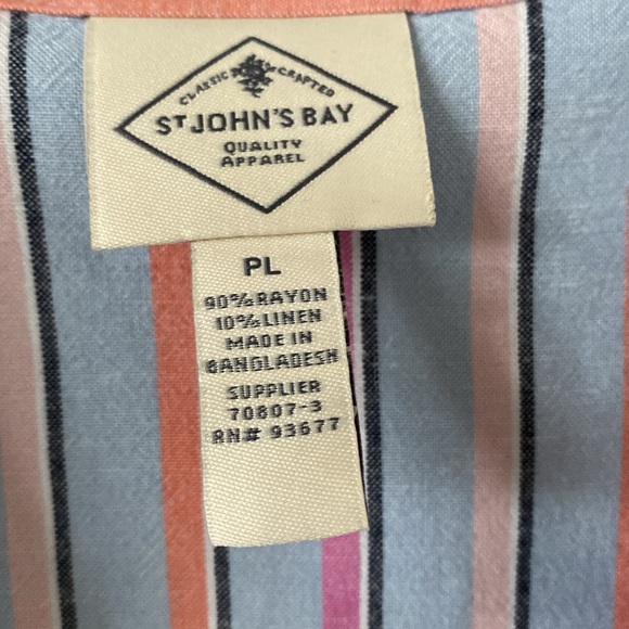 St. John’s Bay Sleeveless Shift Dress - Picture 8 of 8